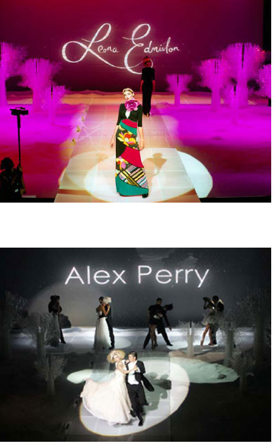 THE MYER SHOWS. S/S 04 – Martin Place, Sydney. A/W 04 – The Sydney Theatre, Sydney. S/S 05 – Martin Place, Sydney. A/W 05 – Central City Film Studios, Melbourne. S/S 06 – Royal Hall of Industries, Sydney