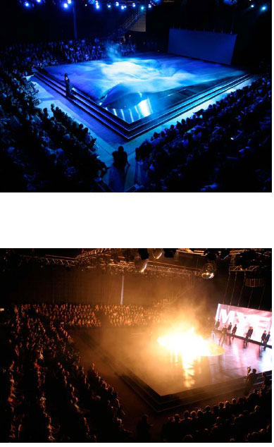 THE MYER SHOWS. S/S 04 – Martin Place, Sydney. A/W 04 – The Sydney Theatre, Sydney. S/S 05 – Martin Place, Sydney. A/W 05 – Central City Film Studios, Melbourne. S/S 06 – Royal Hall of Industries, Sydney