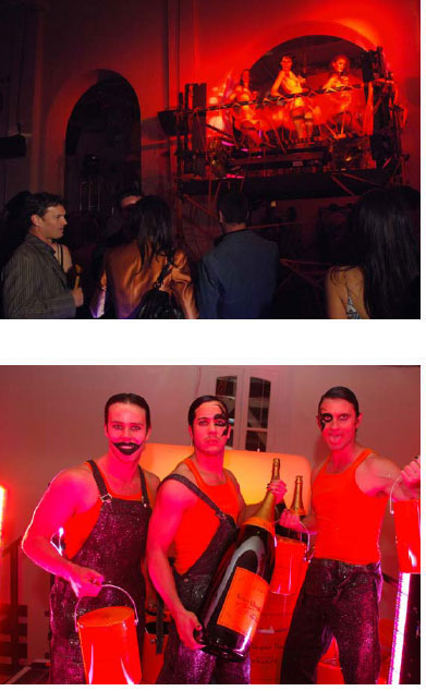 VEUVE CLICQUOT. Working with such a venerable champagne house and then translating it into various Australian locations was pure joy and a chance to play with people’s minds.