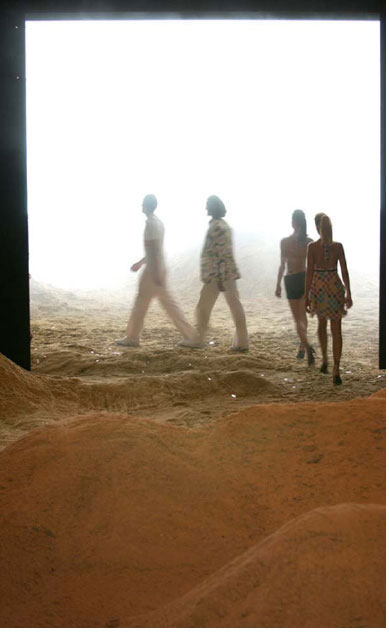 WESTFIELD WHARF 3. In 2002 I directed a series of 7 fashion shows that happen back to back over 4 days, it was a special time, support from a powerful sponsor, a great production team and a chance to make anything happen.