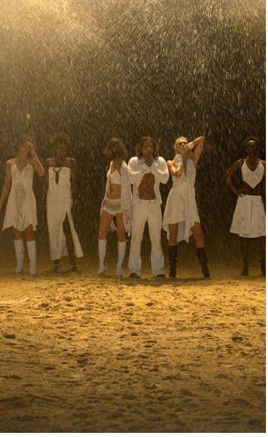 WESTFIELD WHARF 3. In 2002 I directed a series of 7 fashion shows that happen back to back over 4 days, it was a special time, support from a powerful sponsor, a great production team and a chance to make anything happen.