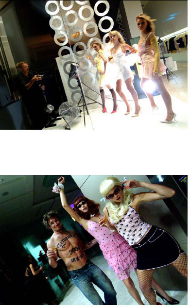 WESTFIELD. Following The Westfield Wharf 3 shows – I was invited to work for the fist year of Westfield Bondi Junction staging the opening of the fashion precinct and their fi rst Christmas.