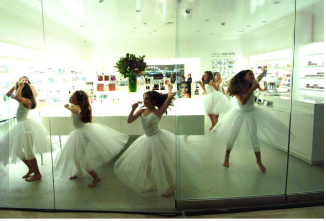 WESTFIELD. Following The Westfield Wharf 3 shows – I was invited to work for the fist year of Westfield Bondi Junction staging the opening of the fashion precinct and their fi rst Christmas.