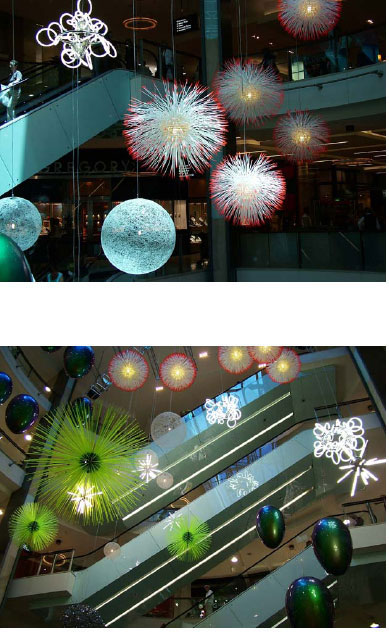 WESTFIELD. Following The Westfield Wharf 3 shows – I was invited to work for the fist year of Westfield Bondi Junction staging the opening of the fashion precinct and their fi rst Christmas.